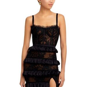 V. Chapman Cassia lace corset gown